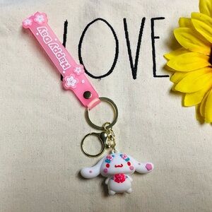 Hello Kitty Rubber Keychain